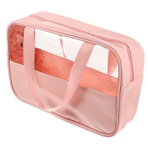 TOGEVAL Reise Kosmetiktasche Transparent Große Make Up Organizer für Damen Leicht und Langlebig für und Toilettenartikel für Unterwegs von TOGEVAL