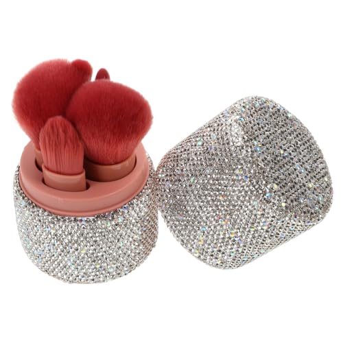 TOGEVAL Reise Make Up Pinselset mit Halter und Deckel Teiliges Set für Foundation Puder und Lidschatten Verziert mit Strasssteinen für Zuhause und Unterwegs Staubdicht und Langlebig TOGEVAL Reise Make Up Pinselset mit Halter und Deckel Teiliges Set für Foundation Puder und Lidschatten Verziert mit Strasssteinen für Zuhause und Unterwegs Staubdicht und Langlebig von TOGEVAL