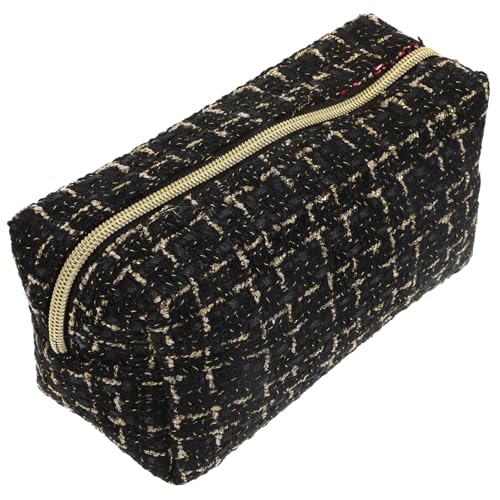 TOGEVAL Kosmetiktasche Für Damen Make-up Organizer Tasche Große Kapazität Tragbar Für Reisen Multifunktionale Toilettentasche Stilvolle Kosmetiktasche von TOGEVAL