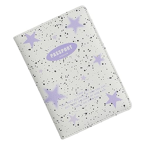 TOGEVAL Reisepasshülle Kartenetui Pu Dokumentenhalter Reisepasstasche Kartenhalter Kleines Portemonnaie Damen Reisezubehör Aufbewahrungshalter von TOGEVAL