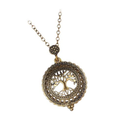 TOGEVAL Legierungsanhänger Retro Halskette Hohl-out-design Lupenanhänger Kreativ Schmuck Geschenk Für Alltag Party Strand Einkaufen Ausgehen von TOGEVAL