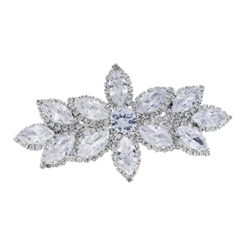 TOGEVAL Rhinestones Haarklammer Haarspange für Damen Vielseitiges Haaraccessoire für Hochzeiten Feste und Tägliche Styles Glitzernde Haardekoration für Besondere Anlässe von TOGEVAL