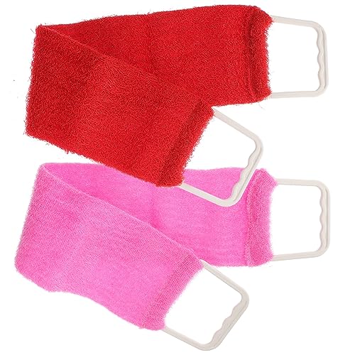 TOGEVAL Massage Badetuch Für Männer Doppelseitiger Rückenschrubber Peeling Handtuch Zur Hautpflege Effektive Massage Mit Einfachem Design Geeignet Für Dusche Und Bad von TOGEVAL