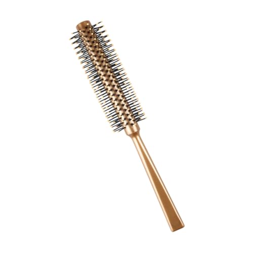 TOGEVAL Runde Haartrocknerbürste Kompakt Nylonzähne Styling und Lockenbürste für Frauen und Männer Reise Haarbürste zum Glätten und Formen Langlebig und Vielseitig Einsetzbar von TOGEVAL