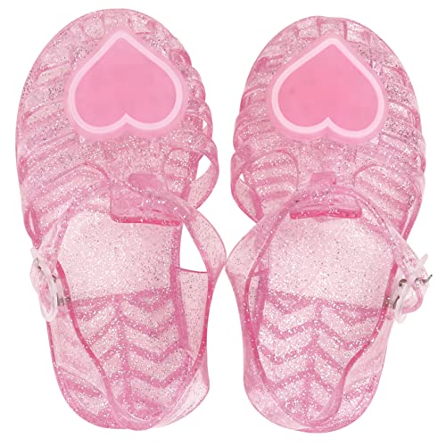 TOGEVAL Sandalen Sommer Rutschfeste Hausschuhe mit Verschleißfester Sohle Atmungsaktiv für Jungen Mädchen Freizeit und Strand Rot von TOGEVAL