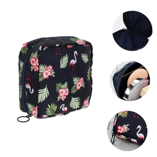 TOGEVAL Sanitary Napkin Aufbewahrungstasche Oxford Reise Münzbeutel Mini Kosmetiktasche Vielseitig für Damen Wechselgeld Lippenstift Schlüssel Organizer von TOGEVAL