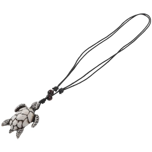 TOGEVAL Schildkröten Anhänger Halskette Für Männer Mit Gewebtem Seil Dekorative Halskette Mit Anhänger Für Various Outfits Und Anlässe von TOGEVAL