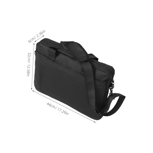 TOGEVAL Schützende Laptoptasche mit Dicker Innenpolsterung Großes Fassungsvermögen Multifunktionale Notebook Schultertasche für Damen und Herren Elegante Business und Alltagstasche von TOGEVAL