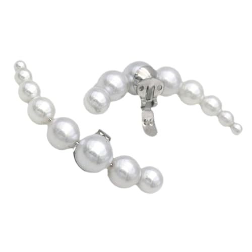 TOGEVAL 1paar Abnehmbare Perlen-schuhe-clips Für Damen Dekorative Schuhschnallen Für Pumps Flache Schuhe Sandalen Und Stiefel Stilvolle Schuhaccessoires von TOGEVAL