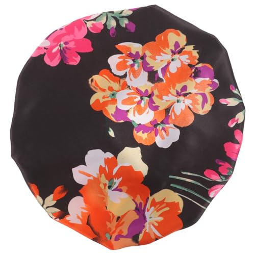 TOGEVAL Seidenhaube Zum Schlafen Satin Schlafmütze Damen Elastischer Seidenhut Haarwickel Für Verschiedene Frisuren Zum Schutz Der Haare Während Schlafs von TOGEVAL