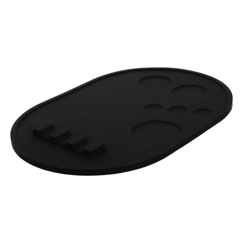 TOGEVAL Silikon Make-up Palette Anti-rutsch Make-up Mischtray Für Foundation Lidschatten Pinsel Fach Farbmischung Tragbar Und Leicht Für Unterwegs Und Tägliche Nutzung von TOGEVAL