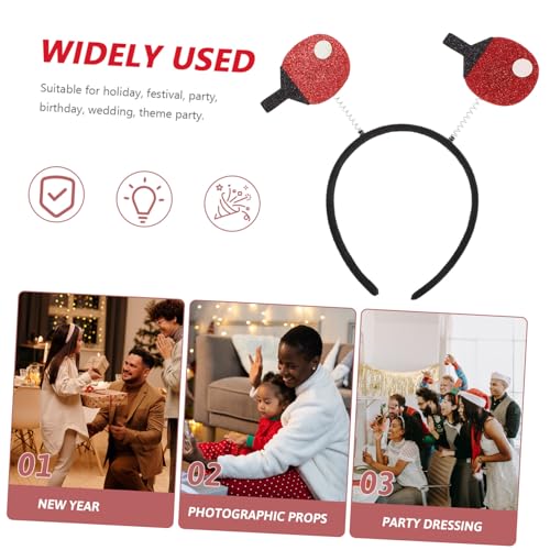 TOGEVAL Sportliches Haarreif Damen Frühling Tischtennis Buntes Haarschmuck Accessoire Für Sportveranstaltungen Und Themenpartys Weich Und Bequem Passend Für Kopfgrößen TOGEVAL Sportliches Haarreif Damen Frühling Tischtennis Buntes Haarschmuck Accessoire Für Sportveranstaltungen Und Themenpartys Weich Und Bequem Passend Für Kopfgrößen von TOGEVAL