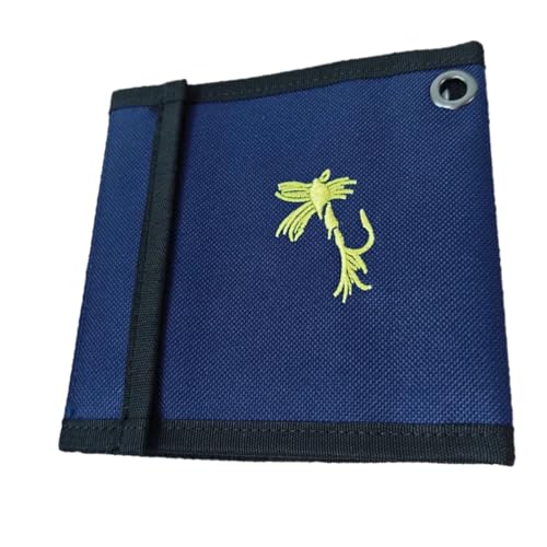 TOGEVAL Vorfachtasche Für Fliegenfischen Rig-Halter Zum Angeln Tippet-line-Wallet Vorfach-etui Aufbewahrung Für Angelschnüre Multifunktionale Ködertasche Fliegenfischer-Rig-Halter von TOGEVAL