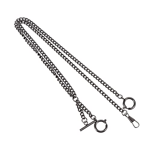 TOGEVAL Taschenuhrkette Aus Metall Clip-taschenuhrkette Metall-taschenuhrkette Für Brieftaschen Und Geldbörsen von TOGEVAL