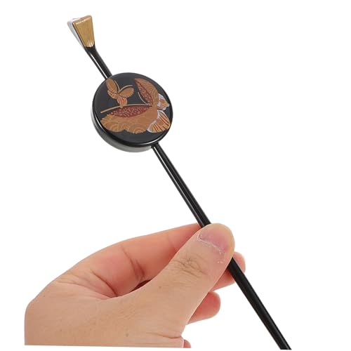 TOGEVAL Traditioneller Japanischer Haarstab aus Robustem Material Vintage Design für Kimono Hanfu und Alltag Vielseitiges Haarschmuck Accessoire mit Japanischer Ästhetik für Damen von TOGEVAL