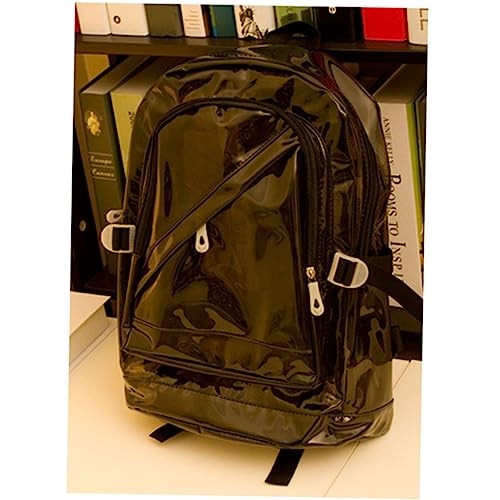 TOGEVAL Transparenter Schulrucksack Für Mädchen Geräumige Schultasche Mit Verstellbaren Schultergurten Leicht Und Praktisch Für Alltag Und Reisen von TOGEVAL