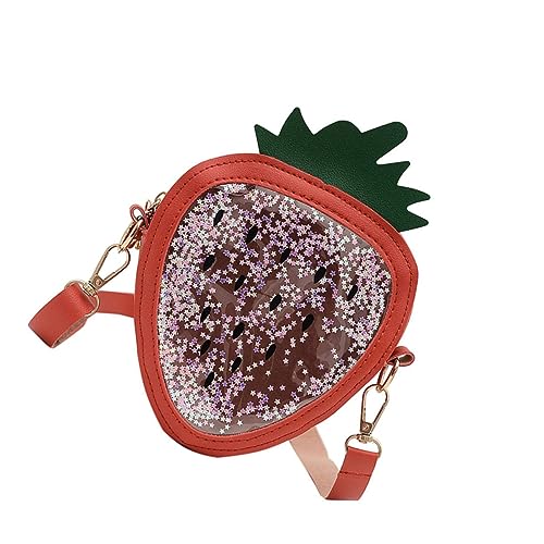 TOGEVAL Umhängetasche Mit Cartoon-Obst-Design Für Mädchen Jungen Und Mädchen Rucksäcke Und Schultasche Umhängetasche Für Kleinkinder von TOGEVAL