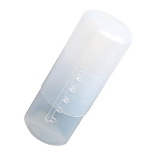 TOGEVAL Verstellbarer Makeup Pinselhalter mit Staubschutzdeckel Kunststoff Aufbewahrungsbox für Kosmetika und Stifte Kompakt und Tragbar für Reise und Alltag Organizer mit Mehreren von TOGEVAL