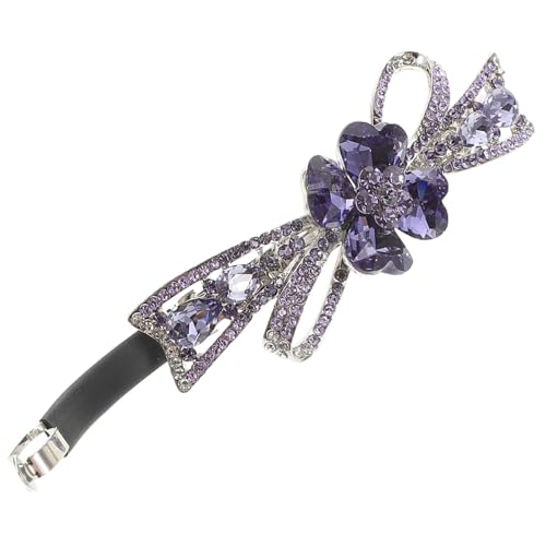 TOGEVAL Vintage Strass Haarspange für Damen Französische Haarklammer mit Design Eleganter Brautschmuck für Haartypen Rutschfest und Langlebig für Hochzeiten und Besondere Anlässe TOGEVAL Vintage Strass Haarspange für Damen Französische Haarklammer mit Design Eleganter Brautschmuck für Haartypen Rutschfest und Langlebig für Hochzeiten und Besondere Anlässe von TOGEVAL