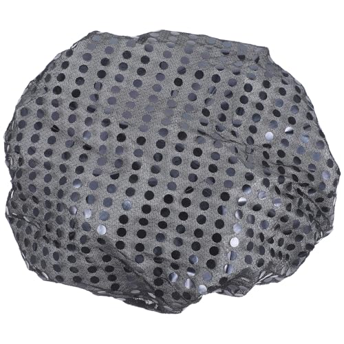 TOGEVAL Wasserdichte Wiederverwendbare Duschhaube mit Pailletten Elastischer Doppellagiger Badekappe für Damen Praktischer Haarschutz Beim Duschen und Baden Waschbar und Vielseitig von TOGEVAL