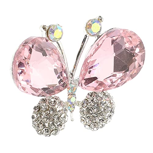 TOGEVAL Strass Applikation Schmetterling Brosche Kleidung Dekor Schuh Zubehör Nähen Flicken Schmuck Ornament von TOGEVAL