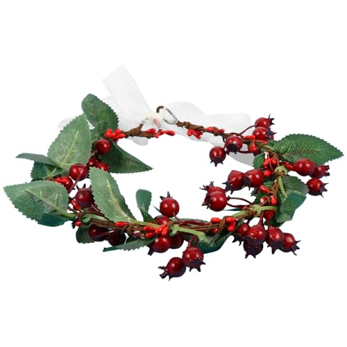 TOGEVAL Weihnachtsgirlande Haarreif Rote Beeren Kranz Haarschmuck Festlich Damen Mädchen Weihnachtsfeier Foto Requisite Strand Urlaub TOGEVAL Weihnachtsgirlande Haarreif Rote Beeren Kranz Haarschmuck Festlich Damen Mädchen Weihnachtsfeier Foto Requisite Strand Urlaub von TOGEVAL