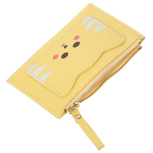 TOGEVAL Zipper Purse Schlüsselanhänger Münzbeutel Mit Mehreren Fächern Vielseitige Geldbörse Für Damen Aus Strapazierfähigem Pu Für Karten Und Kleingeld Trendigem von TOGEVAL