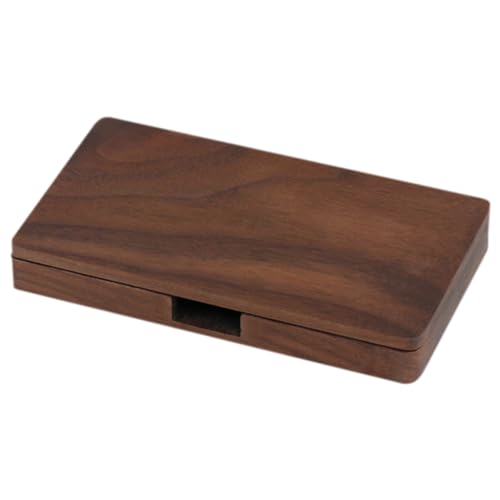 TOGEVAL firmungsgeschenk kreditkarten Credit Cards visitenkarten Box visitenkarten etuis Kartenhalter für Männer tragbarer Kartenhalter Visitenkartenhalter Kartenhalter aus Holz hölzern von TOGEVAL