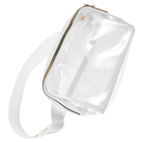 TOGEVAL Transparente Hüfttasche Für Damen Und Herren Und Leicht Als Brusttasche Oder Bauchtasche Tragbar Für Outdoor Und Sportaktivitäten von TOGEVAL