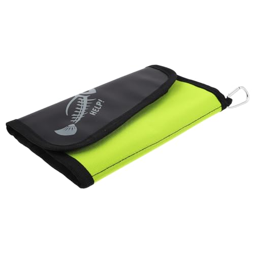 TOGEVAL wasserdichte Große Softbait angeltasche mit Weichem Köderschutz Tragbar und Robust für Süß Salzwasserangeln Praktischer Organizer für Spinner und Angelausrüstung von TOGEVAL