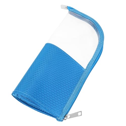 TOGEVAL wasserdichte Transparente Kosmetiktasche mit Großer Kapazität Reise Make Up Organizer für Pinsel und Toilettenartikel Handliche Make Up Tasche für Damen und Mädchen Praktischer von TOGEVAL