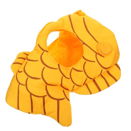 TOGEVAL süße Kopfbedeckung caps diehüte festival kopfbedeckung Praktisches Kostümzubehör Party-Kopfbedeckung Herrenhüte lustige Streichkopfbedeckung Streichhut PP Baumwolle Yellow von TOGEVAL