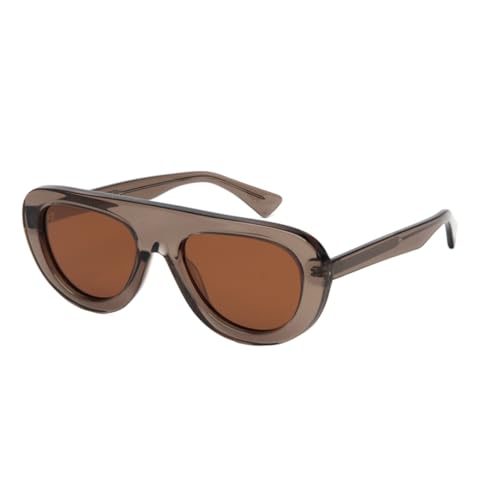 TOIPASTN Acetat Herrenmode Sonnenbrille Polarisiert UV400 (khaki) von TOIPASTN