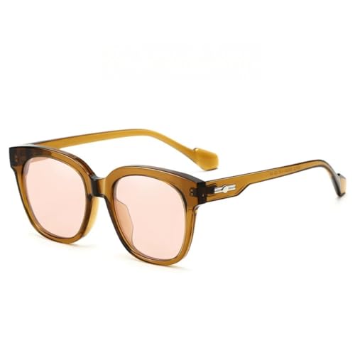 TOIPASTN Fashion Trend Tr90 Big Frame Sonnenbrille Männer Gradient Frauen (C2) von TOIPASTN
