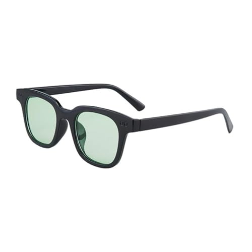 TOIPASTN Herren-Sonnenbrille mit kleinem Rahmen, Vintage-Stil, luxuriös, UV400, schwarz / grün, Einheitsgröße TOIPASTN Herren-Sonnenbrille mit kleinem Rahmen, Vintage-Stil, luxuriös, UV400, schwarz / grün, Einheitsgröße von TOIPASTN