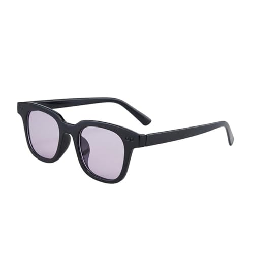 TOIPASTN Herren-Sonnenbrille mit kleinem Rahmen, Vintage-Stil, luxuriös, UV400, schwarz / lila, Einheitsgröße TOIPASTN Herren-Sonnenbrille mit kleinem Rahmen, Vintage-Stil, luxuriös, UV400, schwarz / lila, Einheitsgröße von TOIPASTN