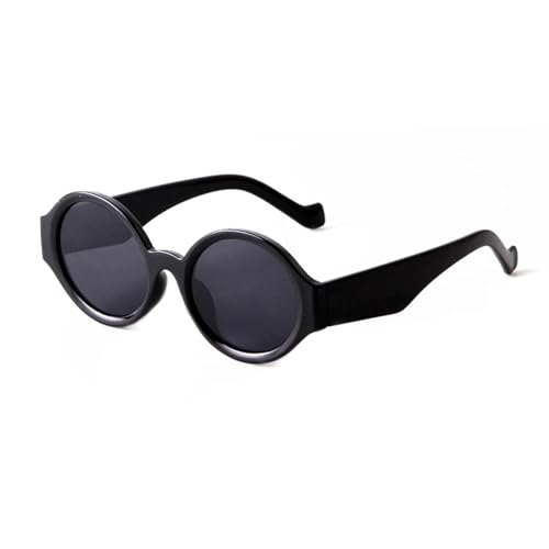 TOIPASTN Mode Sonnenbrillen Frauen Vintage Runde Rahmen Männer Sonnenbrille Uv400(1) von TOIPASTN