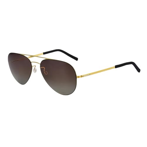 TOIPASTN Modische Herren-Sonnenbrille, Titan, ultraleicht, polarisiert, gold, Einheitsgröße TOIPASTN Modische Herren-Sonnenbrille, Titan, ultraleicht, polarisiert, gold, Einheitsgröße von TOIPASTN