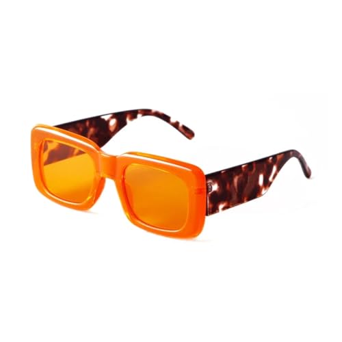 TOIPASTN Modische Sonnenbrillen für Damen und Herren, Leopardenmuster, Sonnenbrille (C6) von TOIPASTN