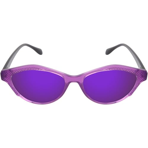 TOIPASTN Modische Sonnenbrillen für Herren und Damen, polarisierte Sonnenbrillen, UV-Schutz (Plasma-Lila) von TOIPASTN