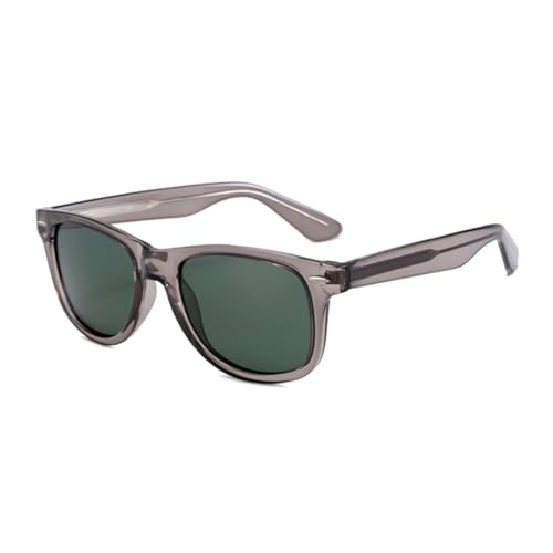 TOIPASTN Modische Vintage-Sonnenbrille für Herren und Damen, Luxus, UV400 (Grau C3G) von TOIPASTN