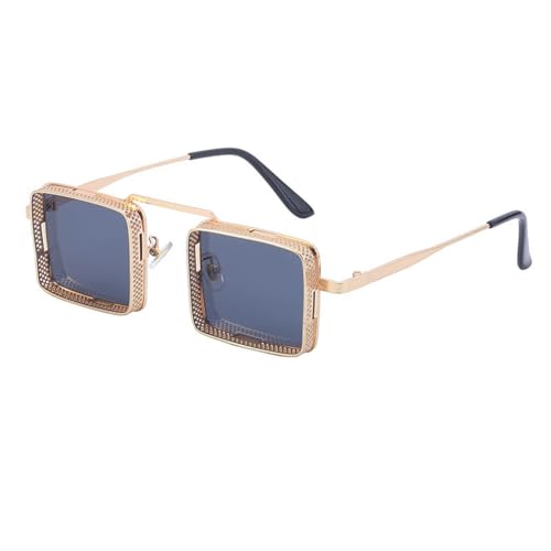 TOIPASTN Punk-Sonnenbrille für Männer, modische Brille, Retro-Sonnenbrille (2) von TOIPASTN