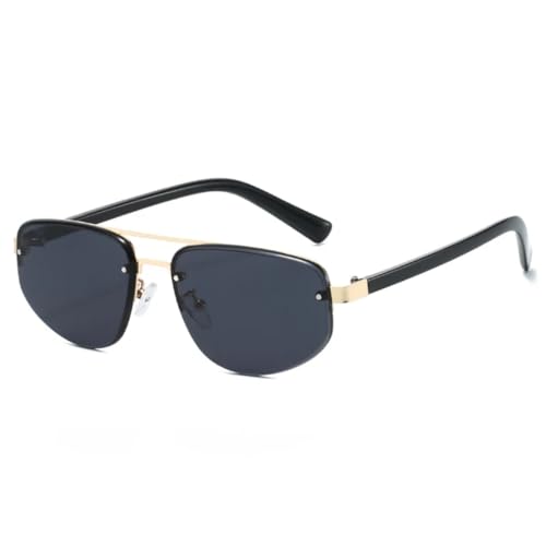 TOIPASTN Retro Cat Eye Sonnenbrille Damen Fashion Shades Uv400 Herren (Grau) von TOIPASTN