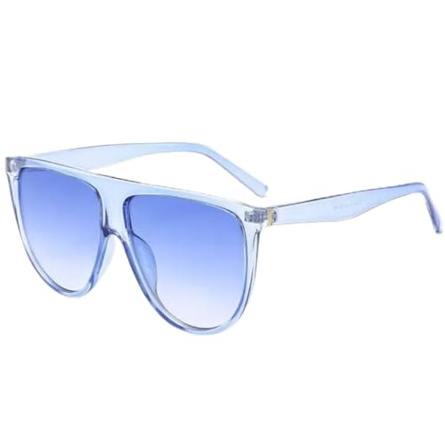 TOIPASTN Retro Oversized Sonnenbrille Damen Sonnenbrille (Blau) von TOIPASTN