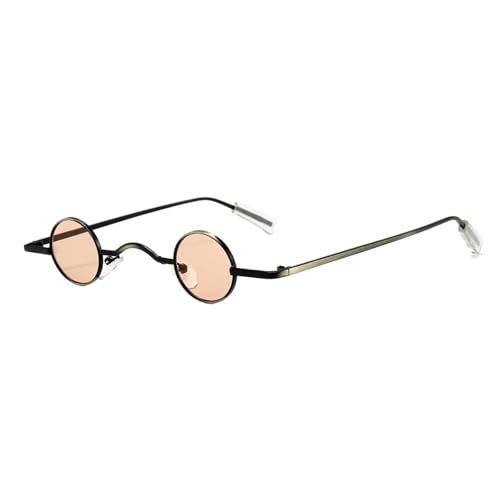 TOIPASTN Retro-Sonnenbrille für Herren, rund, Metallrahmen, modisch, rose, Einheitsgröße TOIPASTN Retro-Sonnenbrille für Herren, rund, Metallrahmen, modisch, rose, Einheitsgröße von TOIPASTN