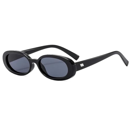 TOIPASTN Sonnenbrille Retro Rivet Suneyeglass Outdoor Casual Sonnenschutz UV400 (Schwarz) von TOIPASTN