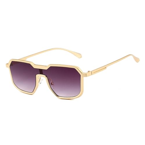 TOIPASTN Steampunk-Sonnenbrille aus Metall für Herren im Retro-Stil (4) von TOIPASTN
