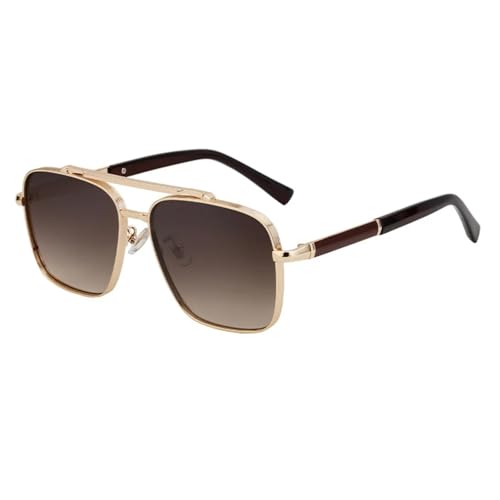 TOIPASTN Sunglass Man Luxury Sunglasses Metal Frame Shades UV, braun, Einheitsgröße TOIPASTN Sunglass Man Luxury Sunglasses Metal Frame Shades UV, braun, Einheitsgröße von TOIPASTN