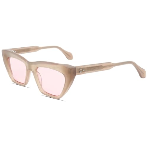 TOIPASTN Vintage Fashion Damen Sonnenbrille Herren Sonnenbrille Uv400 (col.c4) von TOIPASTN