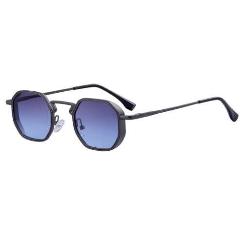 TOIPASTN Vintage Steampunk Sonnenbrille Damen Luxus Herrenmode (2) von TOIPASTN